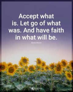 accept what is