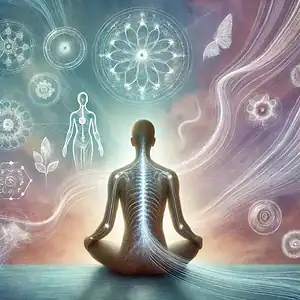 Blog 4 It represents the concept of healing physical ailments through past life regression.