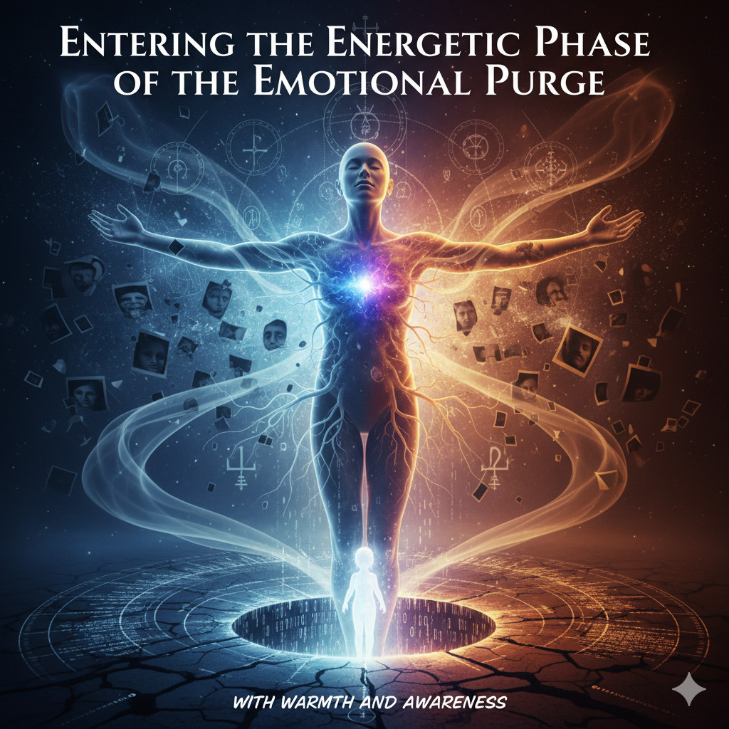 Entering the energetic phase of the emotional purge 2 Entering the energetic phase of the emotional purge